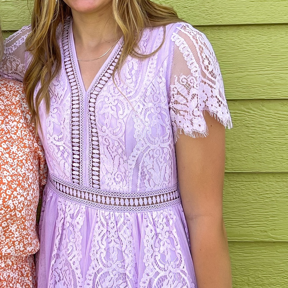 Lilac Maxi Dress